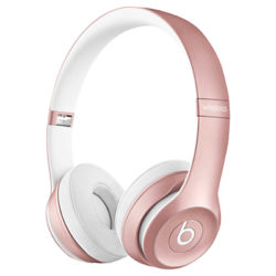 Beats™ by Dr. Dre™ Solo 2 Wireless On-Ear Headphones with Bluetooth, Icon Collection Rose Gold